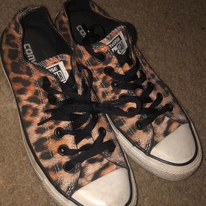 Cheetah Print Converse Allstars